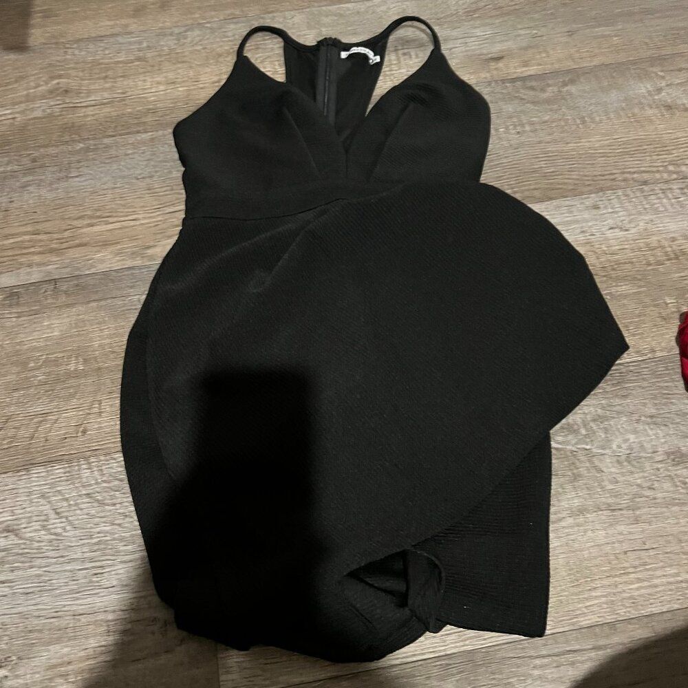 Peppermayo black tulip mini dress 8